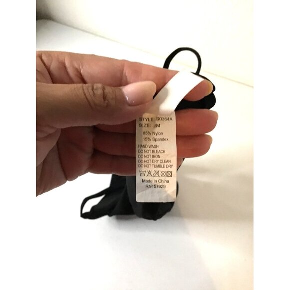 ENVYA- WOMEN'S BLACK BIKINI TOP SIZE MEDIUM - Picture 5 of 5